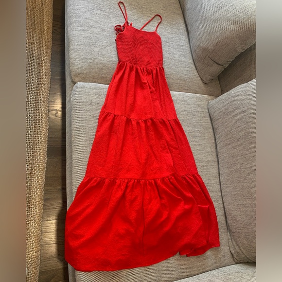 Bcbg maxi red dress size sx fits small new with tags - Picture 2 of 6